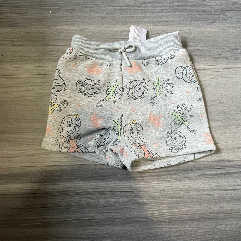 Disney princess shorts 2t